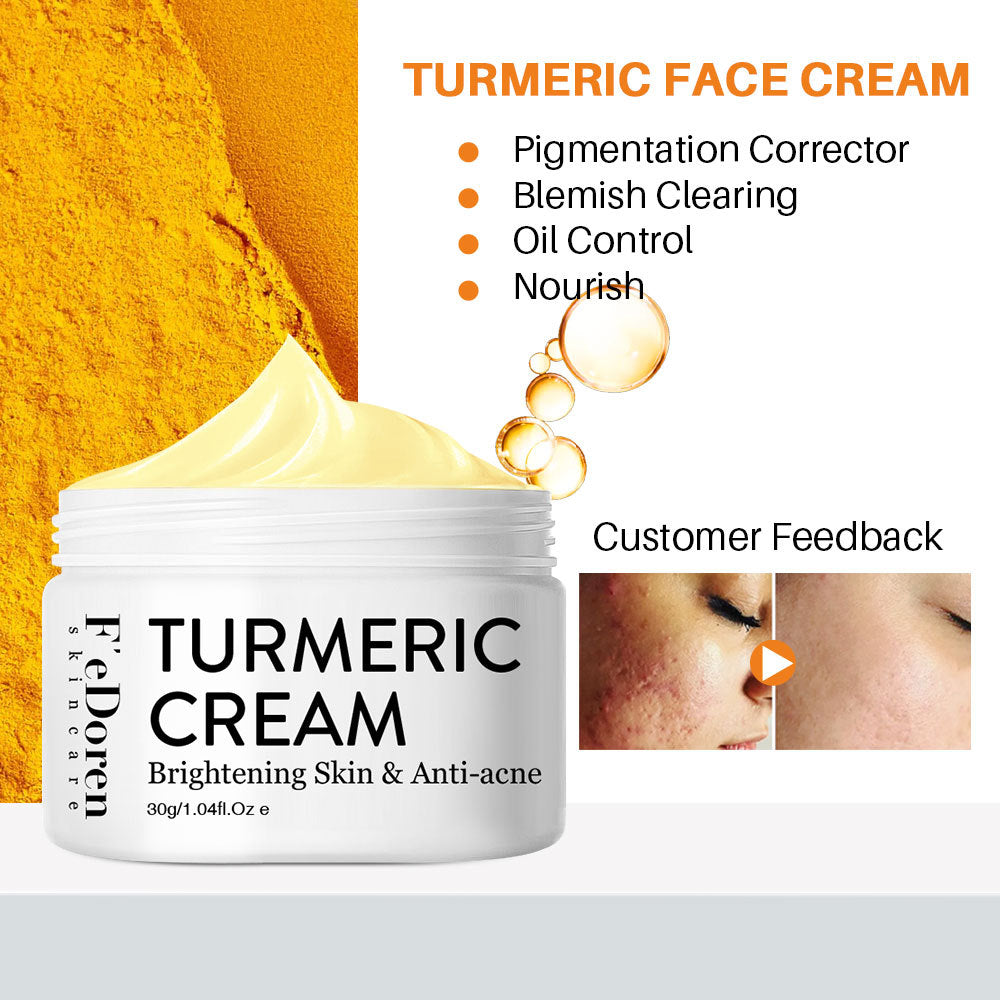 Turmeric Cream To Brighten Skin Tone