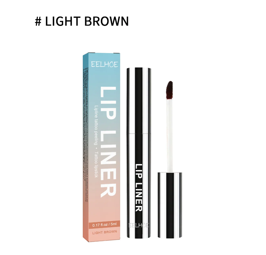 OUHOE Lip Liner Stay-N - Peel Off Lip Liner Tattoo, Peel Off Lip Stain only in-pink color