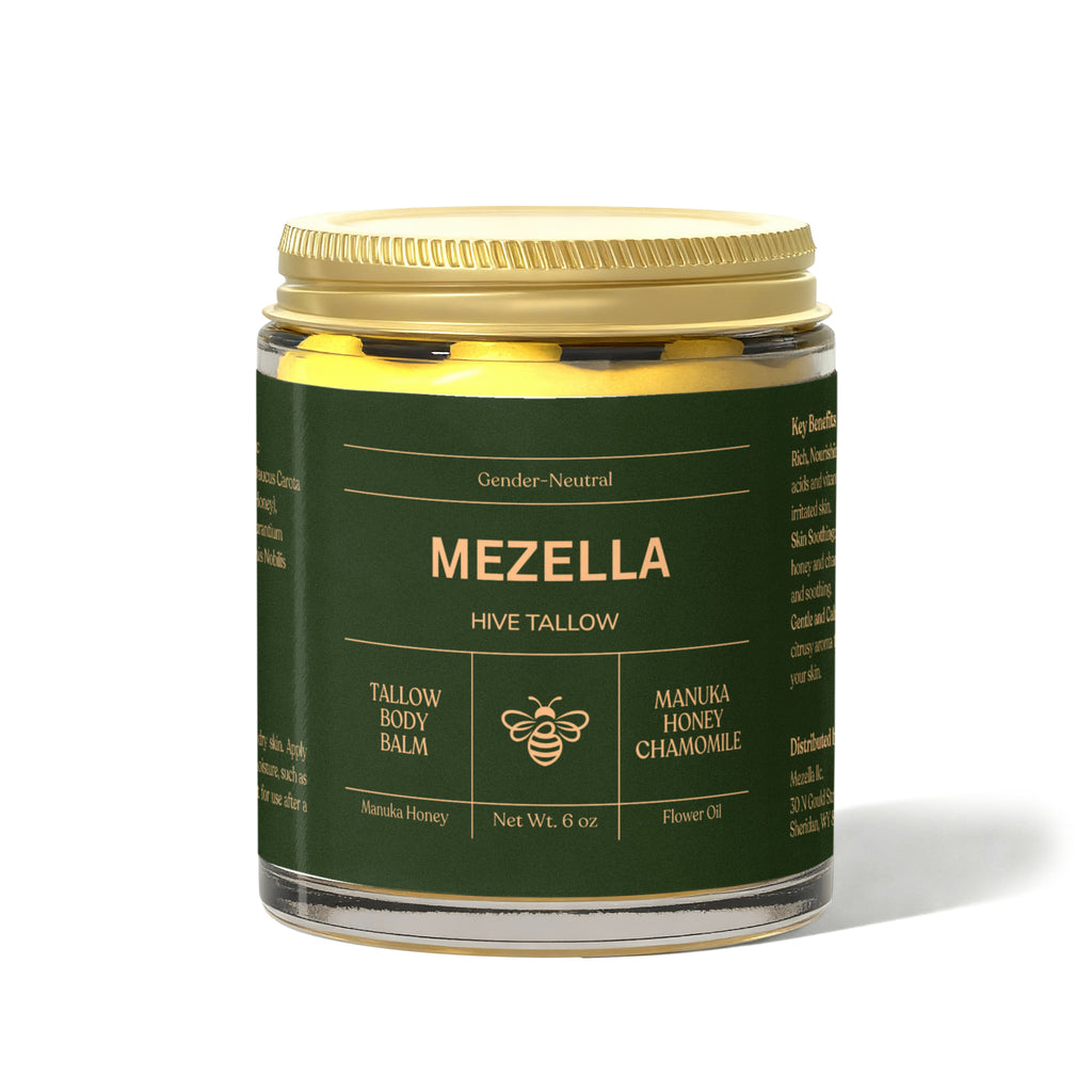 Mezella Golden Calm Body Balm.