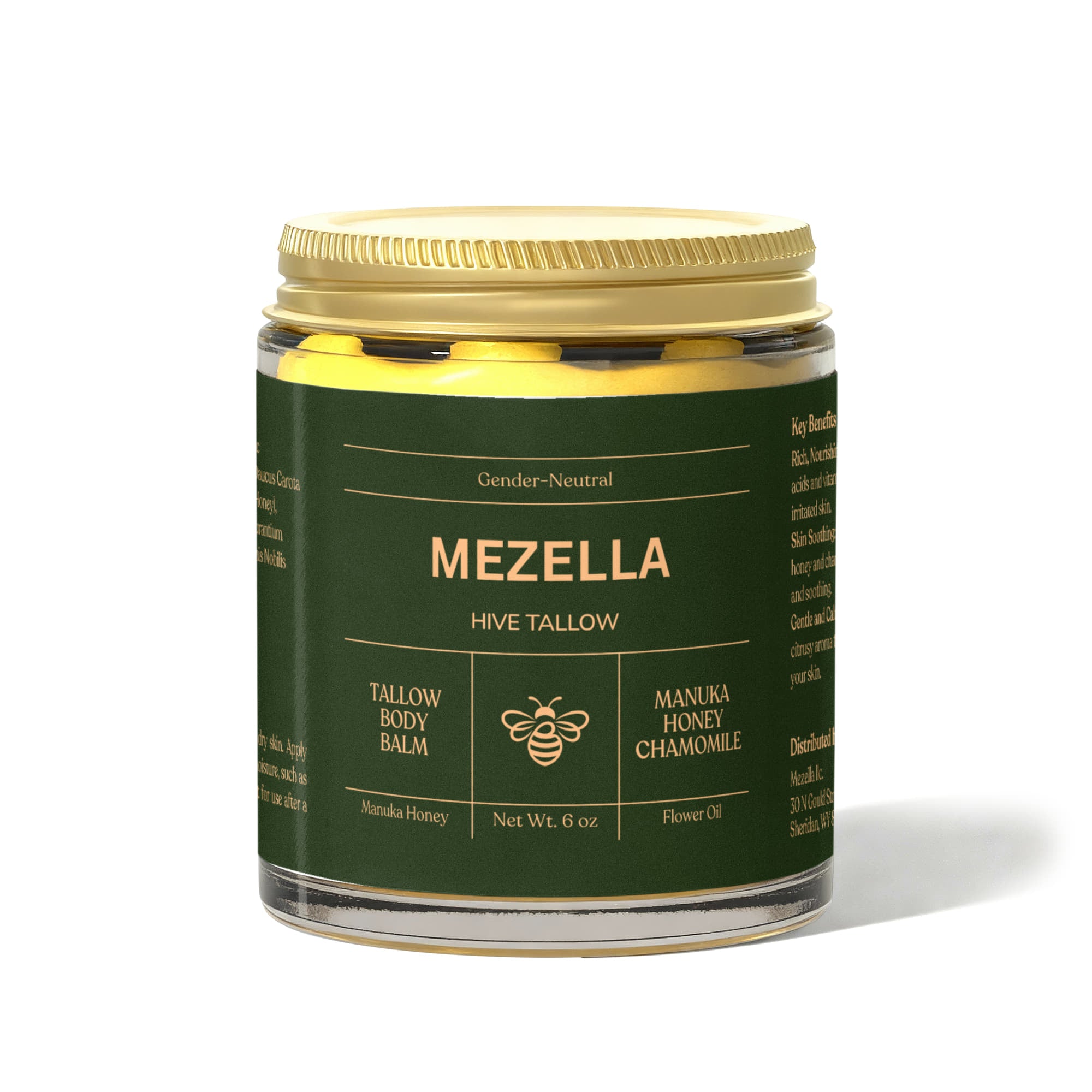 Mezella Golden Calm Body Balm.