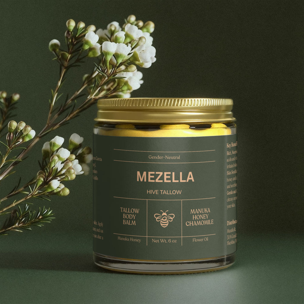 Mezella Golden Calm Body Balm.