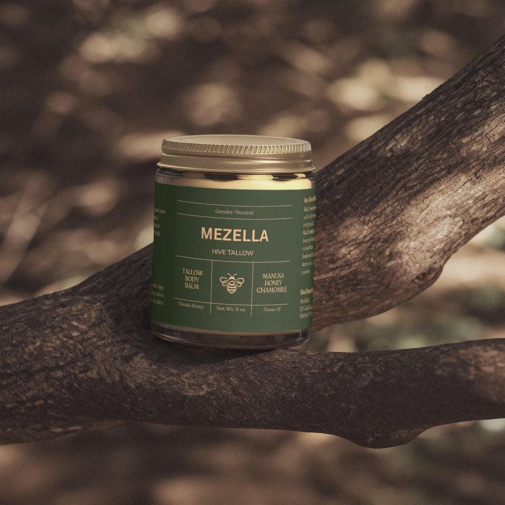 Mezella Golden Calm Body Balm.