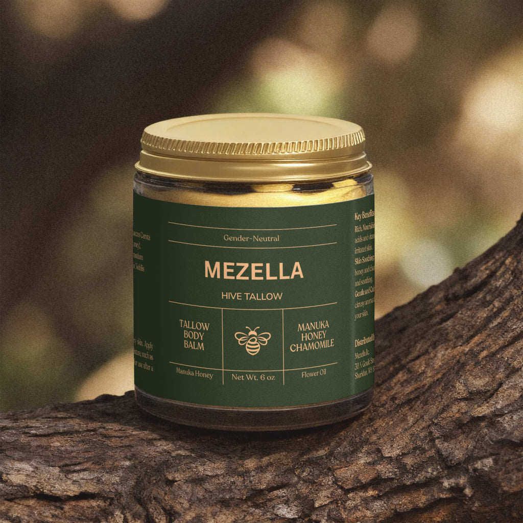 Mezella Golden Calm Body Balm.