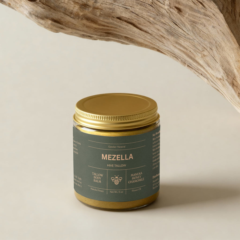 Mezella Golden Calm Body Balm.